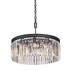 Подвесная люстра RH Rhys Clear Glass Prism Round Chandelier 60 ImperiumLoft 156075-22 40.3290-2