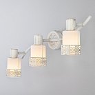 Спот Eurosvet 20025/3 белый с золотом Silvia 00000071469