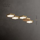 Потолочный светильник PETRY 4 лампы. Тип B Lampatron 5589-14464