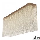 Люстра хрустальная каскадная APL LED SH512.2.100.A.Gd.E14 Sicilia