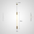 Подвесной светильник MARBLE RACK Размер M. Цвет латунь Lampatron 8892-25146