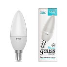 Лампа светодиодная Gauss 1033126 E14 5,5W 4100К матовая