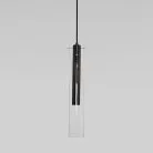 Подвесной светильник LED со стеклянным плафоном Eurosvet 50253/1 черный a063277