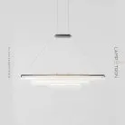 Реечный, рядный светильник BIELLA Размер М. Цвет серебро Lampatron 2252-11102