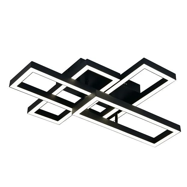 Потолочный светильник 100006/A/4C LED*65W Black Escada ES0000024L