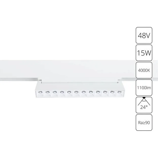 Трековый светильник Arte Lamp A4638PL-1WH Linea