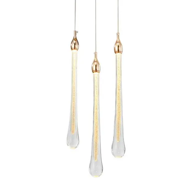 Подвесной светильник Delight Collection OM801670-3-G Teardrop Подвесной светильник Delight Collection OM801670-3-G Teardrop
