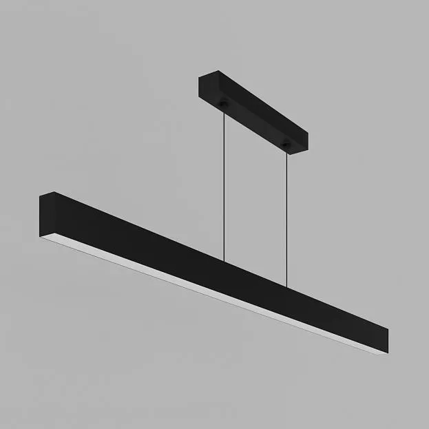 Подвесной светодиодный светильник Ledron 13171 LINE E2 1250 Black 3000K