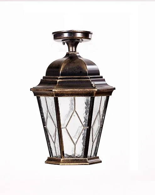 Потолочный светильник уличный Oasis Light 91405MA Gb ромб ASTORIA 2M
