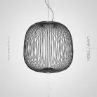 Подвесной светильник SPOKES Модель В. Цвет черный. Lampatron 925-3871