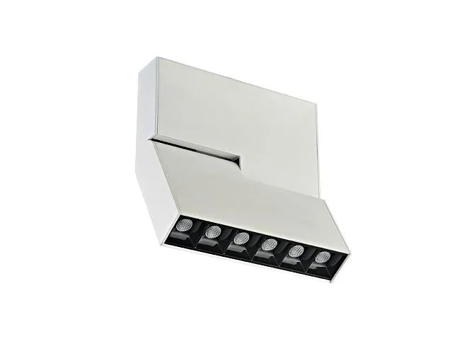 Светодиодный светильник для магнитного шинопровода, 9W, 4000К Donolux dl18786nw12wm Eye turn Светодиодный светильник для магнитного шинопровода, 9W, 4000К Donolux dl18786nw12wm Eye turn