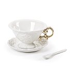 Чайная пара Seletti 09868 I-Wares Gold I-Tea