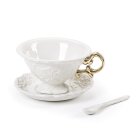 Чайная пара Seletti 09868 I-Wares Gold I-Tea