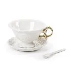Чайная пара Seletti 09868 I-Wares Gold I-Tea