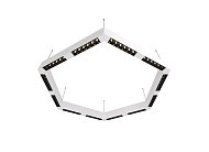 Подвесной светодиодный светильник 0,9м 72Вт 48° Donolux dl18515s111w72.48.900bw Eye-hex