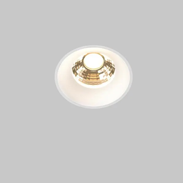 Встраиваемый светильник Technical Maytoni DL058-12W2.7K-TRS-W Round Встраиваемый светильник Technical Maytoni DL058-12W2.7K-TRS-W Round