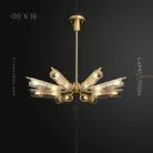 Люстра LUCINA 16 ламп Lampatron 5966-15837