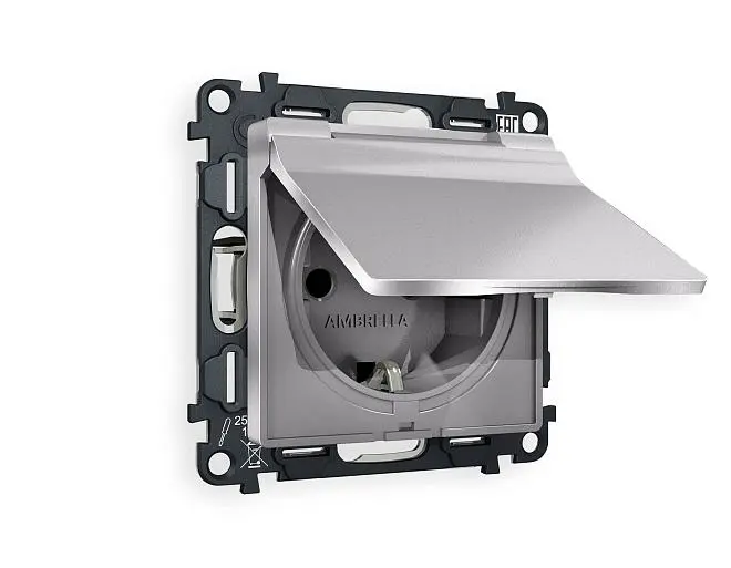 Комплект механизма электрической розетки Ambrella Volt MA508010 QUANT Комплект механизма электрической розетки Ambrella Volt MA508010 QUANT