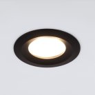 Встраиваемый светильник Elektrostandard 110 MR16 черный Dial a053332