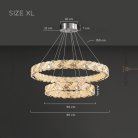 Кольцевые люстры и светильники ERHARD WAVE Размер XL (Combo) Lampatron erhard-wave-xl-combo 9107-25939