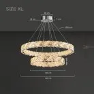 Кольцевые люстры и светильники ERHARD WAVE Размер XL (Combo) Lampatron erhard-wave-xl-combo 9107-25939