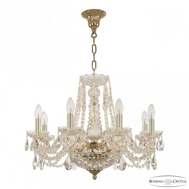 Люстра хрустальная Bohemia Ivele Crystal  1451/8/160/250 G