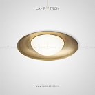 Потолочный светильник ALON CH Размер M. Латунь Lampatron 3884-15867