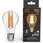 Лампа светодиодная Gauss 102902130 E27 30W 2700K прозрачная Filament