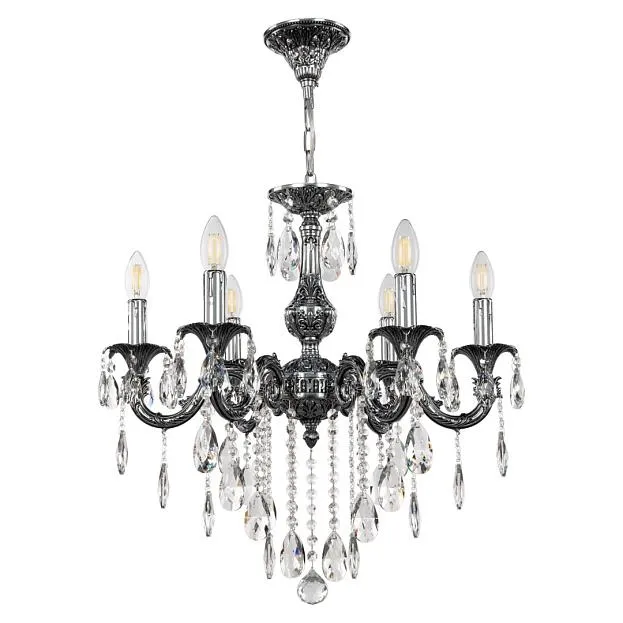 Люстра хрустальная Bohemia Ivele Crystal AL79101/6/175 B NB Люстра хрустальная Bohemia Ivele Crystal AL79101/6/175 B NB