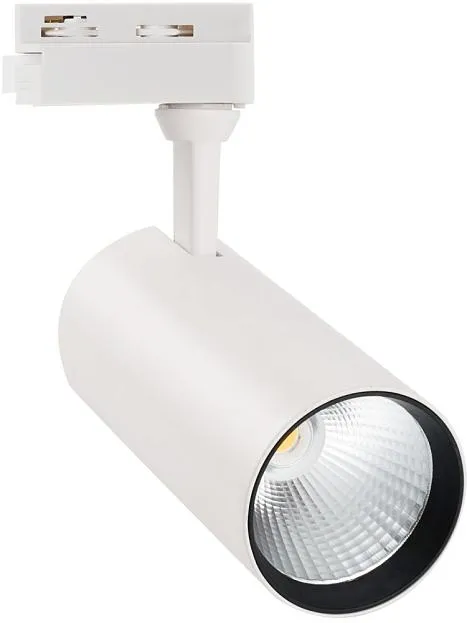 Трековый светильник Volpe ULB-Q276 25W/3000К WHITE Трековый светильник Volpe ULB-Q276 25W/3000К WHITE