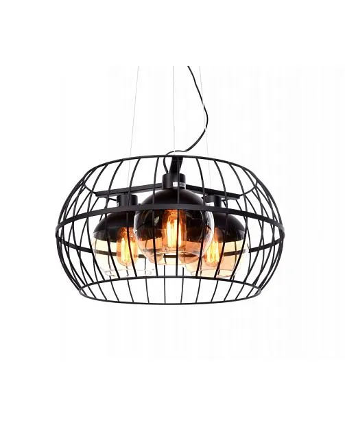 Подвесной светильник Lumina Deco Optis LDP 11765-3 BK Подвесной светильник Lumina Deco Optis LDP 11765-3 BK