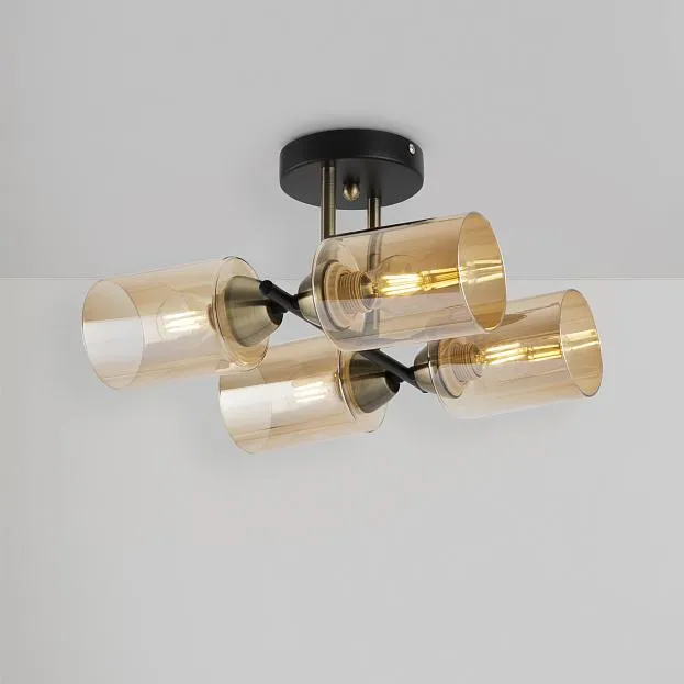 Потолочная люстра Freya FR5129PL-04B Glow Потолочная люстра Freya FR5129PL-04B Glow