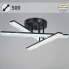 Потолочная люстра Reluce 03749-3.3-03C BK