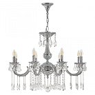 Люстра с хрустальными подвесками Bohemia Ivele Crystal AL78101/8/250 A Ni