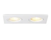 Светильник встраиваемый белый GU5.3 160*81*28 Ambrella light TN102460/2WH