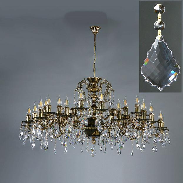 Подвесная люстра Ambiente 2226/30 PB New Leaf
