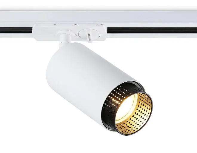 Трековый однофазный светильник Ambrella light GL5161 WH/BK Трековый однофазный светильник Ambrella light GL5161 WH/BK