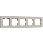 Рамка werkel w0052917 slab дымчатый софт a071630