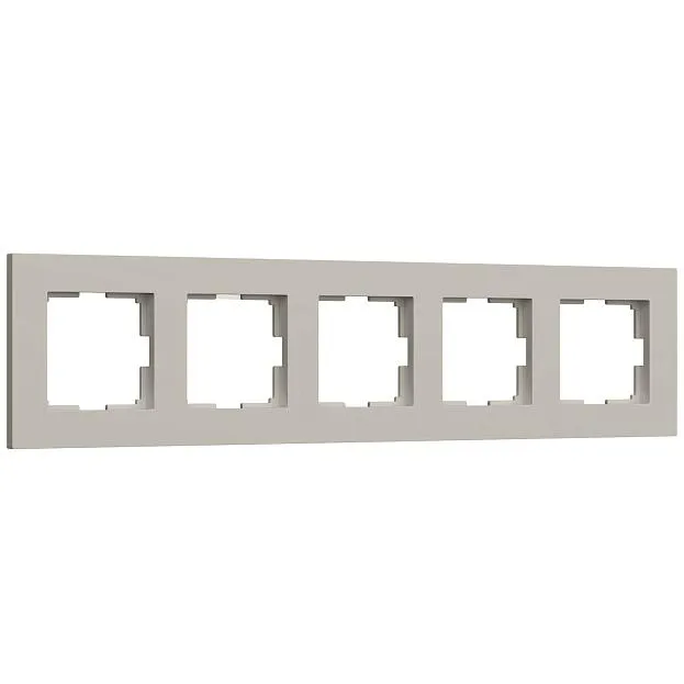 Рамка werkel w0052917 slab дымчатый софт a071630