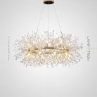 Кольцевые люстры и светильники ROSALIA RING Lampatron 8758