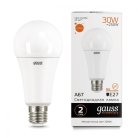 Лампа E27 35W 3000K матовая Gauss 70215 Elementary
