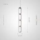 Подвесной светильник QUENTIN Тип A. Размер XL Lampatron 8357-22840