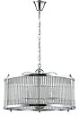 Подвесная люстра Crystal Lux TADEO SP6 D600 CHROME/TRANSPARENTE