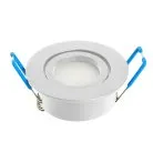 Светильник встраиваемый  Feron 51948 DL1101 потолочный MR11 G5.3, GU10 белый