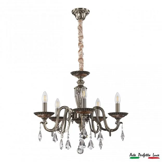 Люстра Arte Perfetto Luce APL2231645/5 AB Люстра Arte Perfetto Luce APL2231645/5 AB