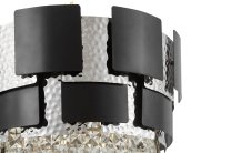 Подвесной светильник Lumina Deco LDP 7045-400 BK+CHR Kruvia