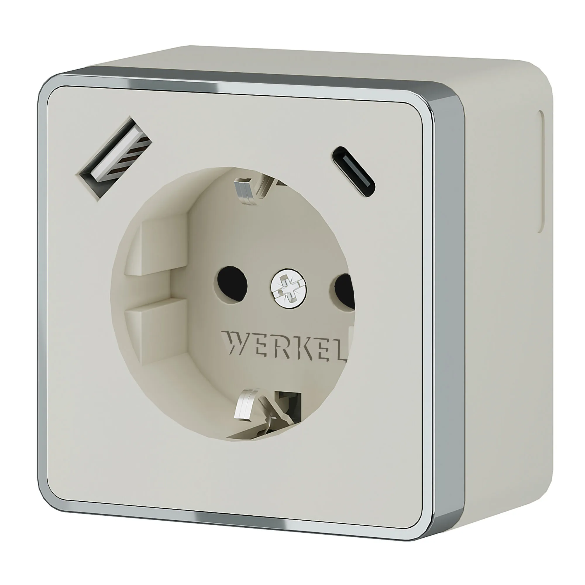 Розетка werkel W5071703 Gallant (слоновая кость) a057699 Розетка werkel W5071703 Gallant (слоновая кость) a057699