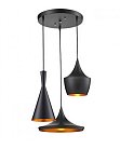 Подвесной светильник Lumina Deco Foggi W3 LDP 7712-3 BK