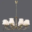 Подвесная люстра ILLUMICO IL0023-8PSQ-24 AB CASTOR