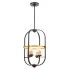 Подвесной светильник Lumina Deco LDP 1141-4 BK+MD Monterey